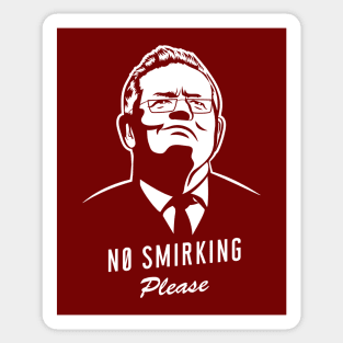 No Smirking Please… Sticker